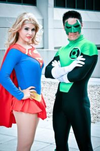 supergirl and green lantern